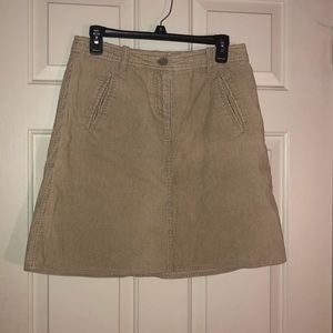H&M Corduroy Skirt
